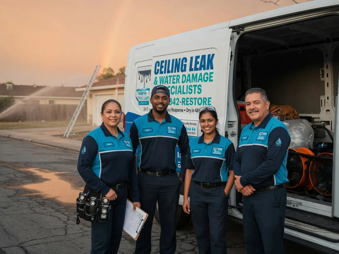 Ceiling Leak Cleanup company in Driftwood, PA