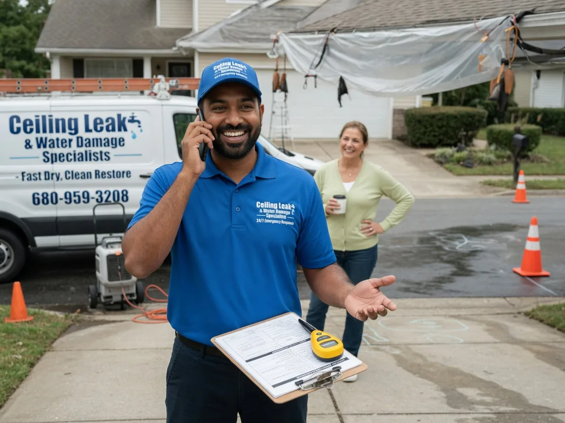 Ceiling Leak Cleanup Driftwood, PA FAQs